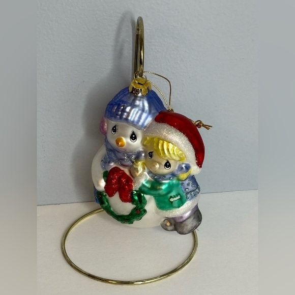 PRECIOUS MOMENTS ORNAMENT WITH STAND - Picture 1 of 6